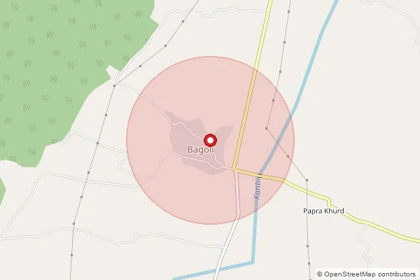 Map showing approximate area covered by Pincode 333801 — Saraisurpura S.O, Jhunjhunu