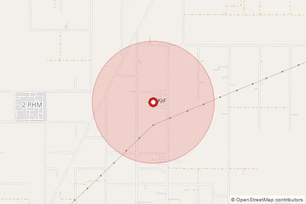 Map showing approximate area covered by Pincode 334023 — Khajuwala S.O, Bikaner