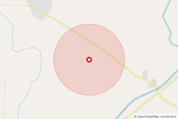 Map showing approximate area covered by Pincode 335704 — 25 Gb B.O, Ganganagar