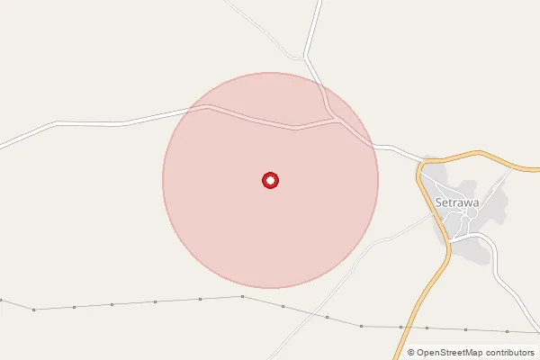 Map showing approximate area covered by Pincode 342021 — Jethania Bo, Jodhpur