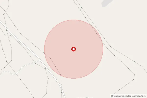 Map showing approximate area covered by Pincode 344011 — Sesau, Barmer