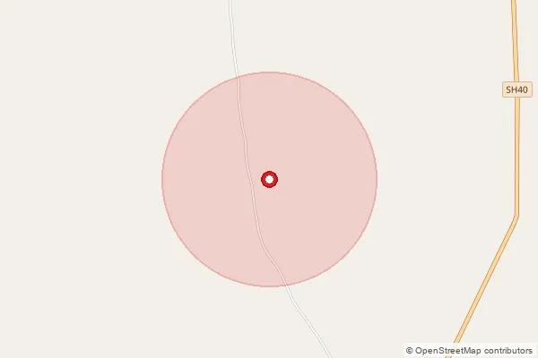 Map showing approximate area covered by Pincode 344037 — Punion Ka Tala B.O, Barmer