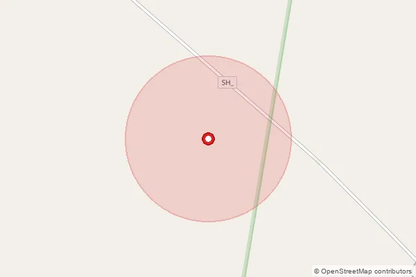 Map showing approximate area covered by Pincode 344701 — Balai B.O, Barmer