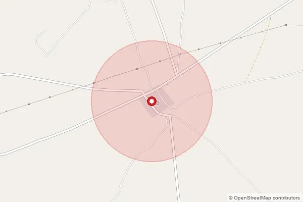 Map showing approximate area covered by Pincode 344802 — Gira, Barmer