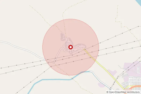 Map showing approximate area covered by Pincode 360375 — Sardharpur Bo, Rajkot