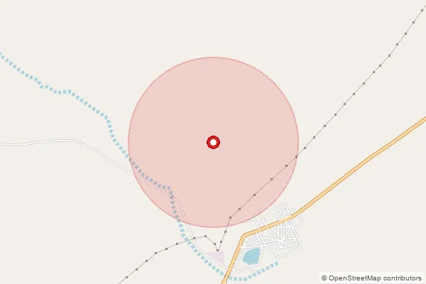 Map showing approximate area covered by Pincode 360421 — Bhadajalia Bo, Rajkot