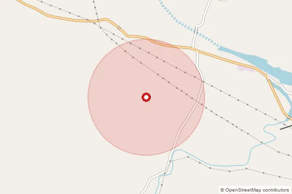 Map showing approximate area covered by Pincode 360530 — Patan Bo, Jamnagar