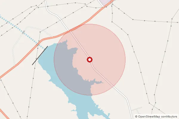 Map showing approximate area covered by Pincode 361305 — Danta Bo, Devbhumi Dwarka