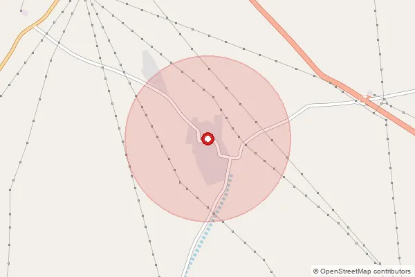 Map showing approximate area covered by Pincode 362227 — Meswan Bo, Junagadh