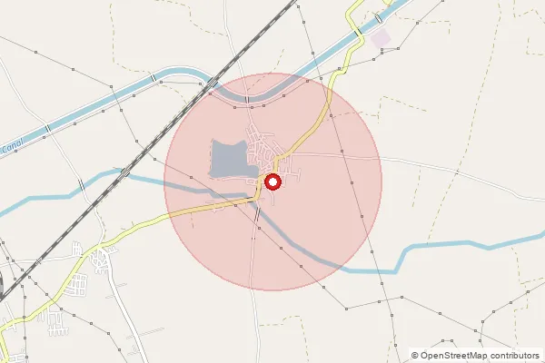 Map showing approximate area covered by Pincode 363030 — Dedadra Bo, Surendranagar