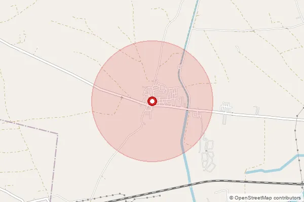 Map showing approximate area covered by Pincode 363040 — Chamaraj Bo, Surendranagar