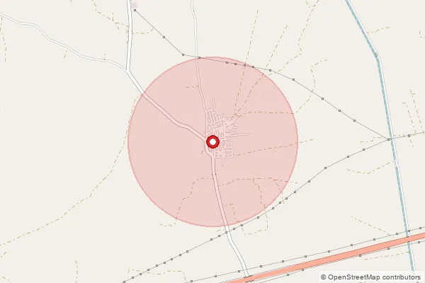 Map showing approximate area covered by Pincode 363421 — Bhathan Bo, Surendranagar