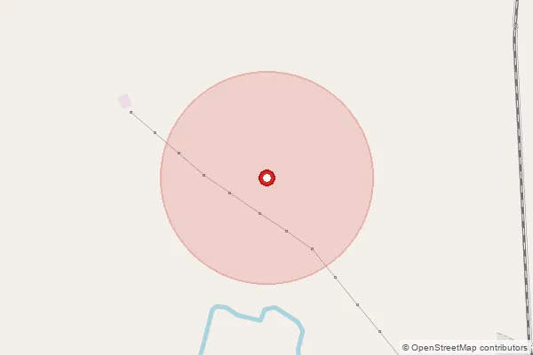 Map showing approximate area covered by Pincode 363660 — Bodki Bo, Morbi