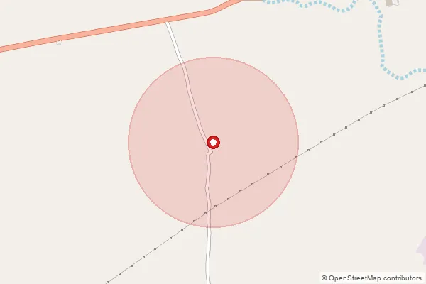 Map showing approximate area covered by Pincode 363745 — Sokhda Bo, Surendranagar