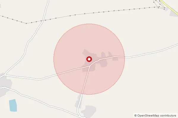 Map showing approximate area covered by Pincode 364135 — Pratappara Bo, Bhavnagar