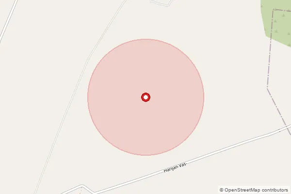 Map showing approximate area covered by Pincode 370601 — Narayan Sarovar Bo, Kachchh