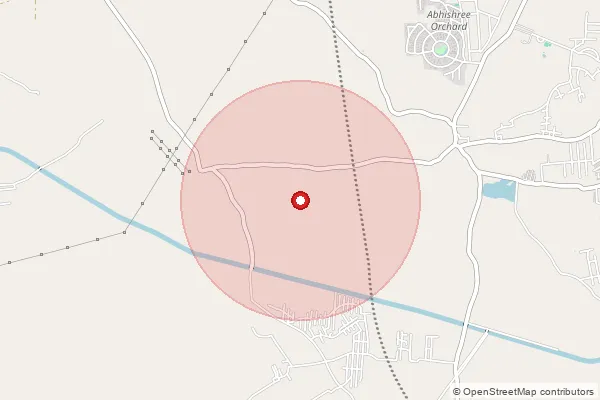 Map showing approximate area covered by Pincode 382213 — Vasna  Chacharvadi Bo, Ahmadabad