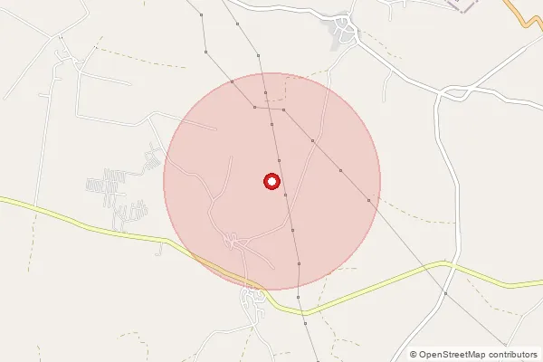 Map showing approximate area covered by Pincode 382255 — Godhavata Bo, Botad