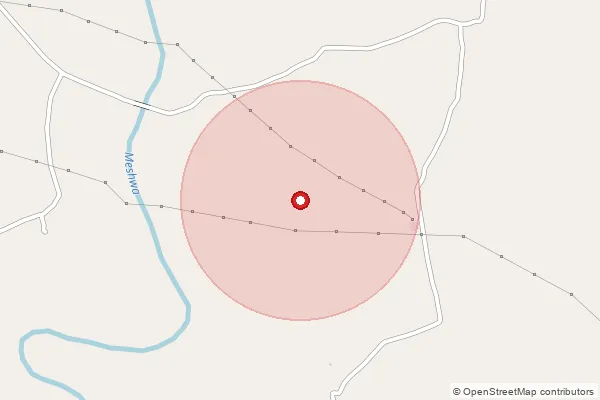 Map showing approximate area covered by Pincode 382305 — Kadodara Bo, Gandhinagar
