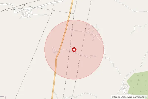 Map showing approximate area covered by Pincode 383006 — Boria So Sabarkantha, Sabar Kantha