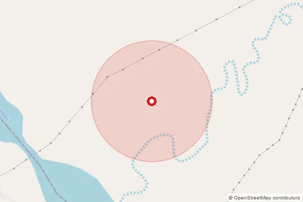 Map showing approximate area covered by Pincode 383220 — Dedhrota Bo, Sabar Kantha