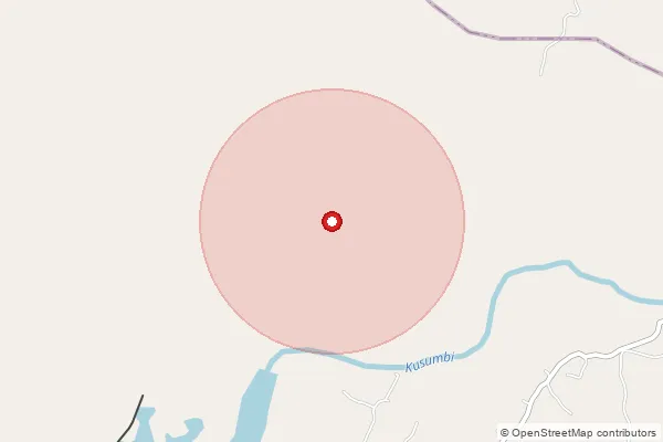 Map showing approximate area covered by Pincode 383255 — Khedva Bo, Sabar Kantha