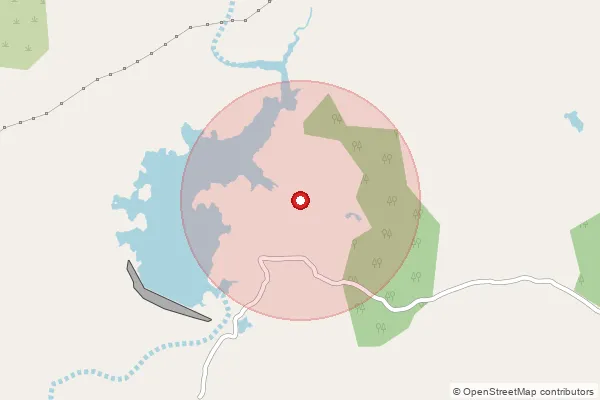 Map showing approximate area covered by Pincode 383462 — Gadi Bo, Sabar Kantha