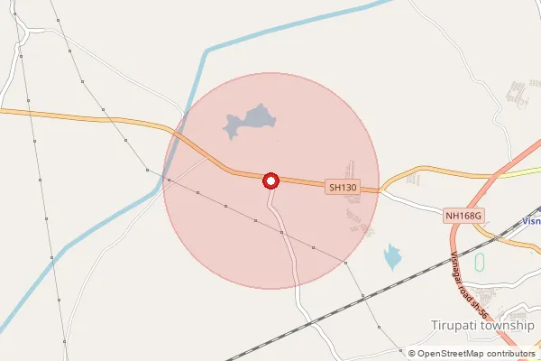 Map showing approximate area covered by Pincode 384316 — Kansa So, Nagaur