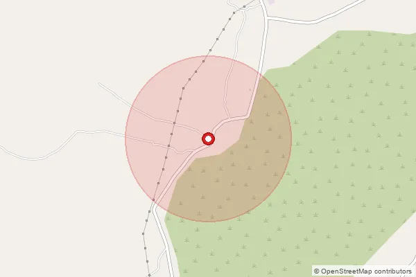 Map showing approximate area covered by Pincode 384340 — Sardarpur Bo, Mahesana