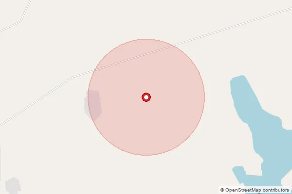Map showing approximate area covered by Pincode 387375 — Sanjaya Bo, Anand