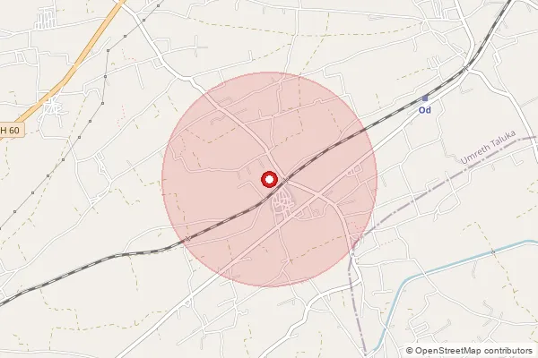 Map showing approximate area covered by Pincode 388205 — Badapura Bo, Anand
