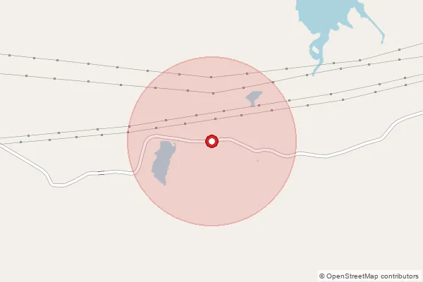 Map showing approximate area covered by Pincode 389155 — Jambua Bo, Dohad