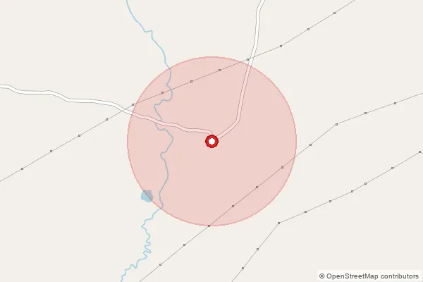 Map showing approximate area covered by Pincode 389350 — Tarkhanda Bo, Panch Mahals