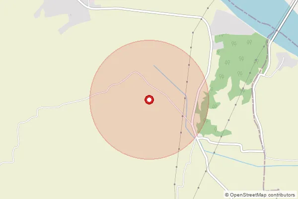 Map showing approximate area covered by Pincode 393120 — Panetha Bo, Bharuch