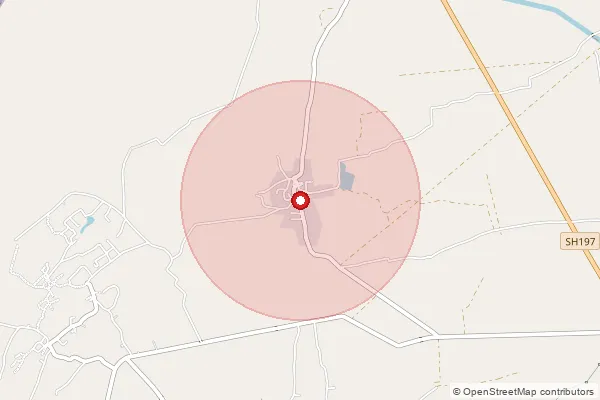 Map showing approximate area covered by Pincode 394530 — Jinod B.O, Surat