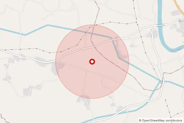 Map showing approximate area covered by Pincode 394630 — Vankla Bo, Tapi