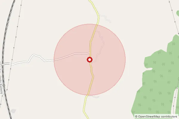Map showing approximate area covered by Pincode 401703 — Kosbad Hill S.O, Palghar