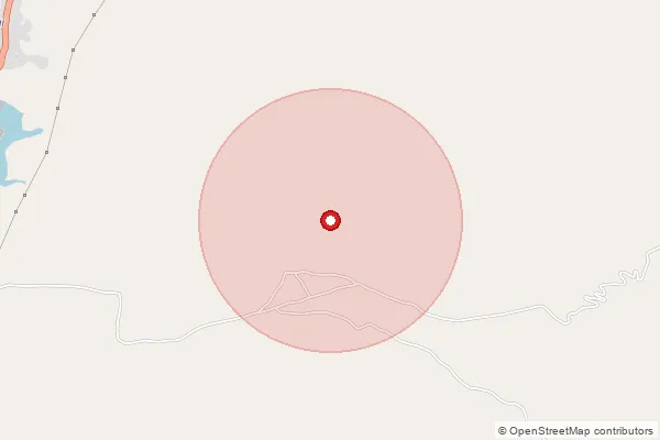 Map showing approximate area covered by Pincode 402122 — Chandore Bo, Raigad