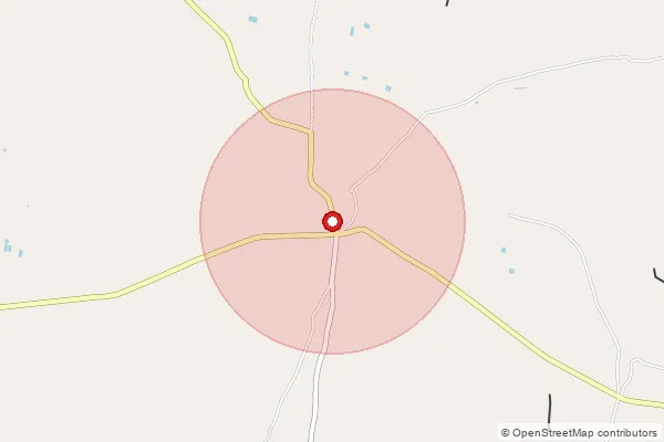 Map showing approximate area covered by Pincode 412104 — Malshiras B.O, Pune