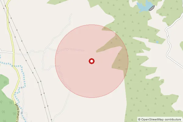 Map showing approximate area covered by Pincode 412311 — Dawanewadi B.O, Pune