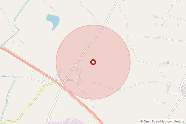 Map showing approximate area covered by Pincode 413132 — Dalaj B.O, Pune