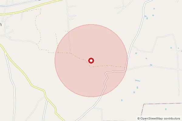 Map showing approximate area covered by Pincode 414606 — Chanda S.O, Ahmednagar