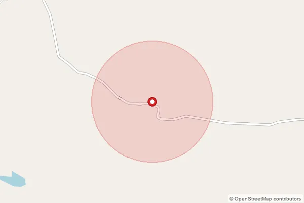 Map showing approximate area covered by Pincode 415012 — Alewadi B.O, Satara