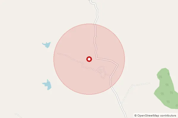 Map showing approximate area covered by Pincode 415522 — Hol B.O, Satara