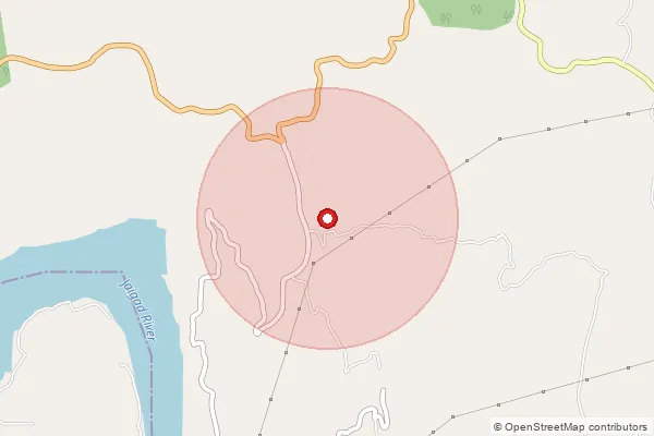 Map showing approximate area covered by Pincode 415613 — Padve B.O, Ratnagiri