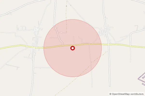 Map showing approximate area covered by Pincode 416115 — Ichalkaranji H.O, Kolhapur