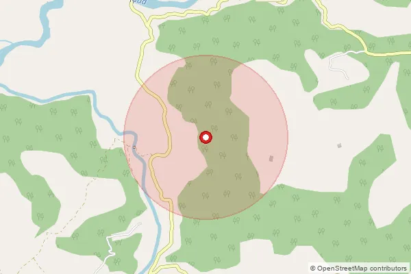 Map showing approximate area covered by Pincode 416602 — Aynal B.O, Sindhudurg