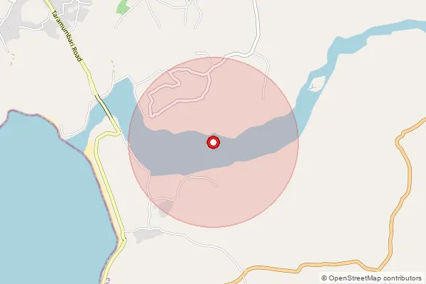 Map showing approximate area covered by Pincode 416612 — Ilye B.O, Sindhudurg