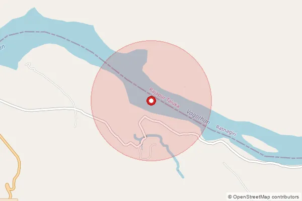 Map showing approximate area covered by Pincode 416804 — Soundale B.O, Sindhudurg