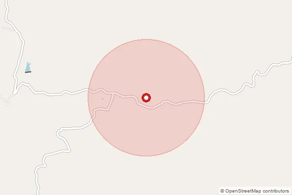 Map showing approximate area covered by Pincode 422204 — Jategaon Bk B.O, Nashik